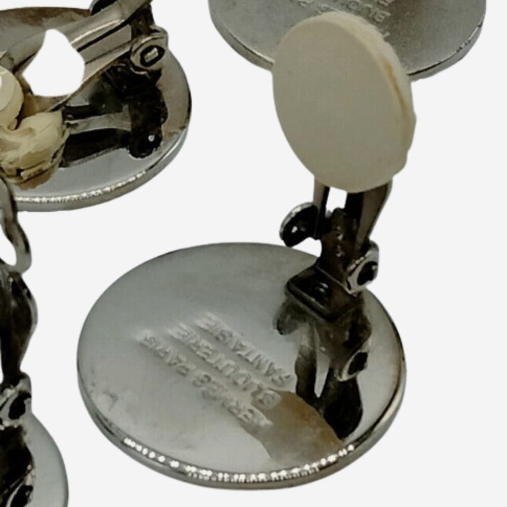 Hermes Clou de Selle Silver Clip-on Earrings - Picture 4 of 4